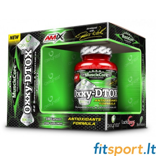 Amix MuscleCore DW - Oxxy-DTOX 100 vāciņi. 